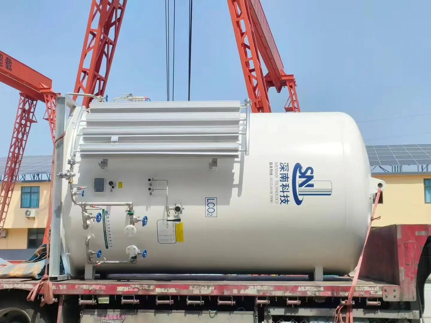 10m³ Quick-Cool Cryogenic Storage Tank MT-C | Rapid Deployment & Reliable Performance