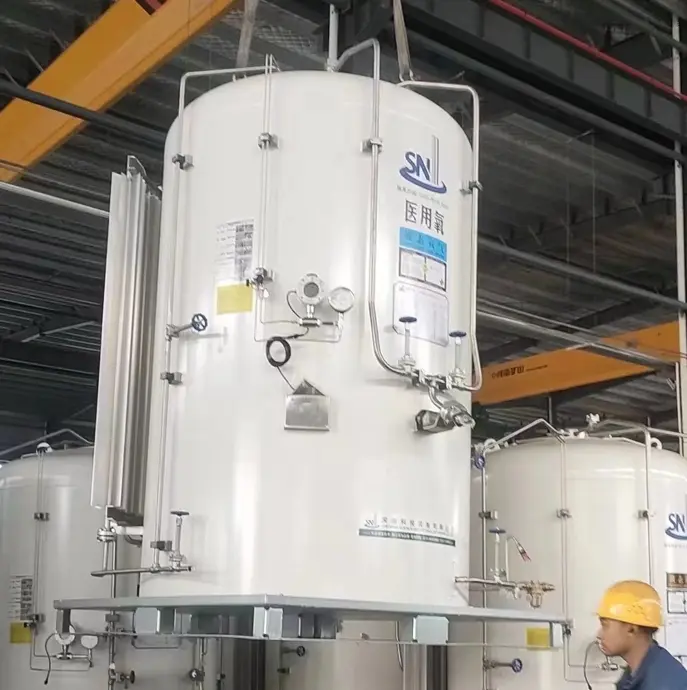 Shennan Technology supplies critical liquid oxygen tanks to local hospitals to support healthcare services