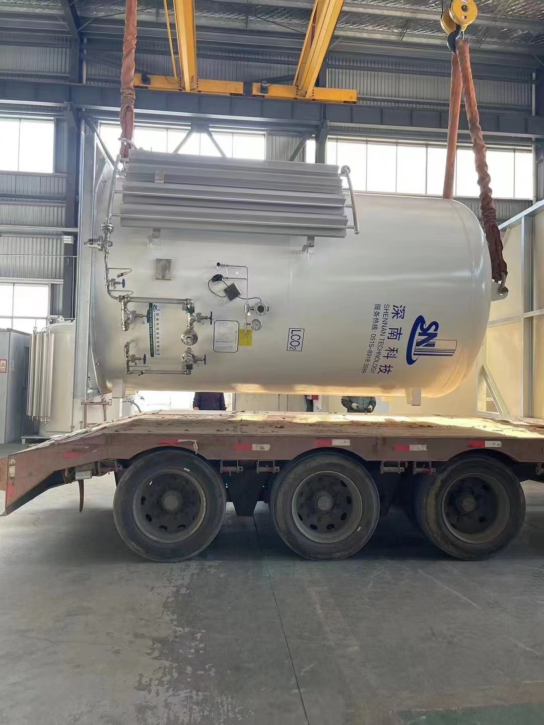 10 Cubic Cryogenic Storage Tank